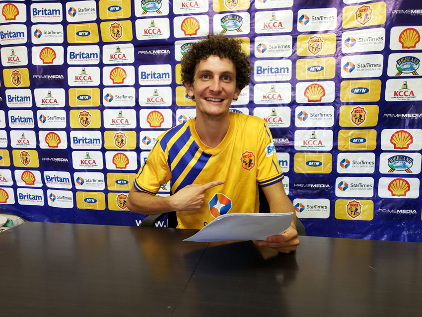 New KCCA signing Stefano Mazengo Loro