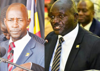 MP Luttamaguzi and Minister Katumba Wamala