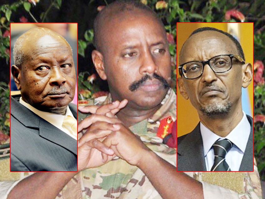 President Museveni, Gen Muhoozi and President Kagame