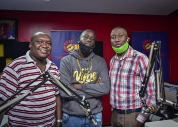 Salvador, music artist Ruyonga and Roger Mugisha