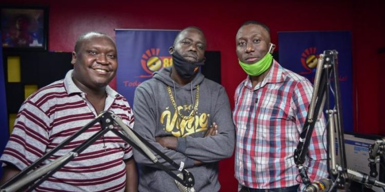 Salvador, music artist Ruyonga and Roger Mugisha