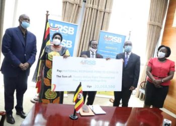 URSB donates 20 million towards the national response task-force to fight COVID-191