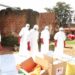 A team of officials from the Ministry of health and Red Cross trained to bury covid-19 victims