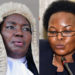 Speaker Kadaga and Minister Persis Namuganza