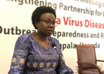 Health Minister Jane Ruth Aceng