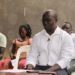 Kyeyune Ivan mu lukuƞƞaana ng'atuusa okwemulugunyakwe eri Electoral Commissiion.