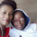 Juliana with her late son Keron