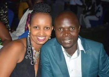 Ronald Mayinja with wife Aisha