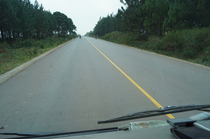 This is Nakalama-Tirinyi-Mbale road