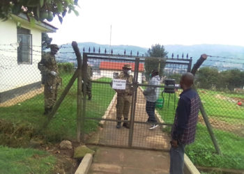 UPDF soldiers deployed at Kabale Hospital isolation centre