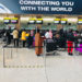 Ugandans at London Heathrow Airport on Wednesday