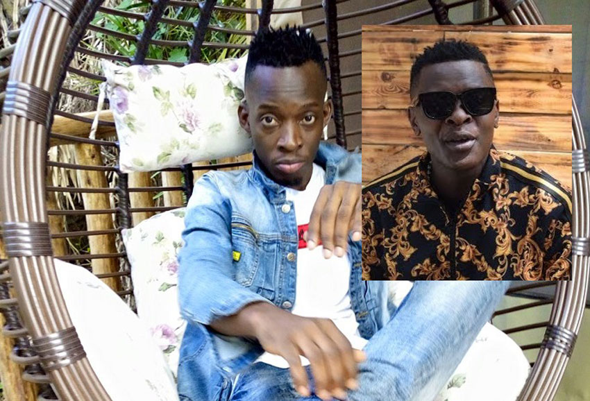 Producer Diggy Baur and Jose Chameleone