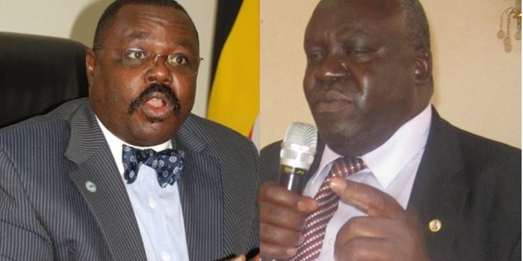 Jacob Oulanyah ne Sam Engola abakayanira ekifo ky'obumyuka wa Ssentebe wa NRM