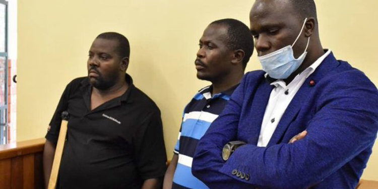 The remanded suspects