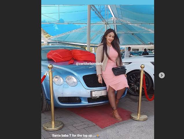 Diamond Platinumz buys brand new car for ex-lover Zari as their re ...