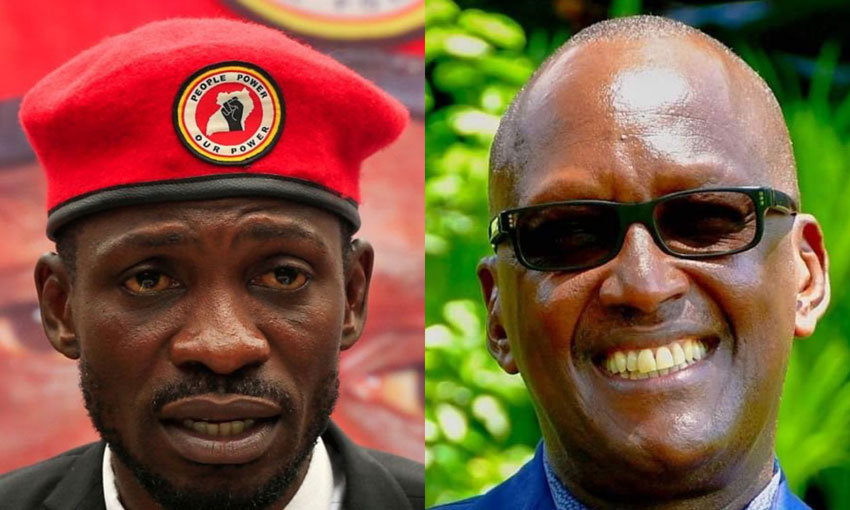 Bobi Wine and Gen Tumukunde