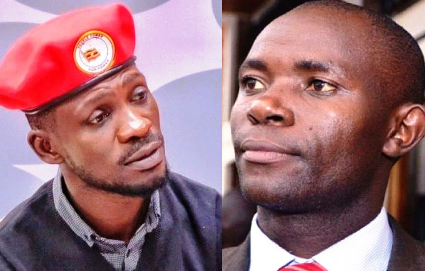 Bobi Wine and Male Mabirizi