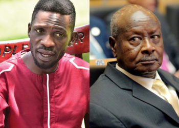 Bobi Wine and President Museveni