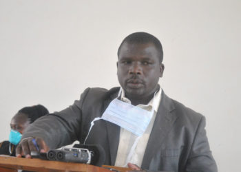 Alfred Besigensi, the acting Kabale District Health Officer