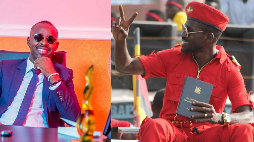 Eddy Kenzo and Bobi Wine