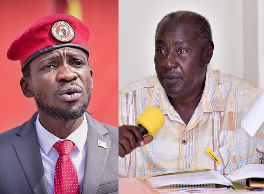 Bobi Wine and Al Hajj Moses Kigongo