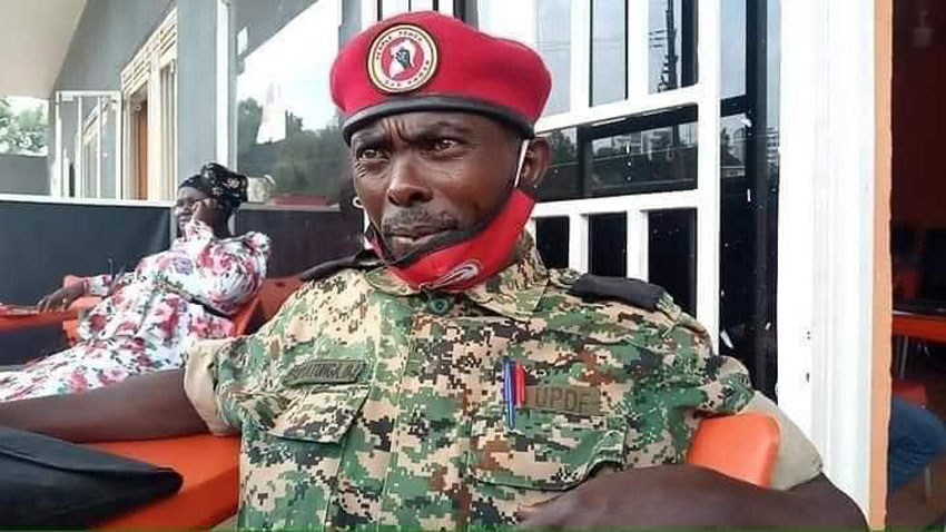 UPDF officer don in People Power beret