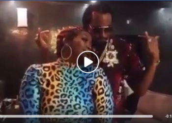 Winnie Nwagi and Navio dancing