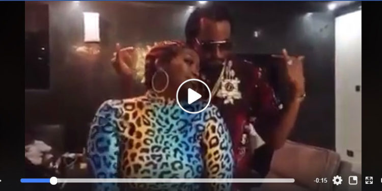 Winnie Nwagi and Navio dancing