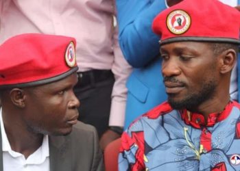 Ronald Mayinja and Bobi Wine