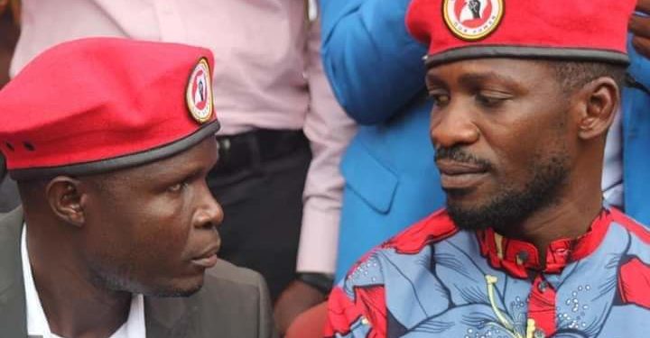 Ronald Mayinja and Bobi Wine