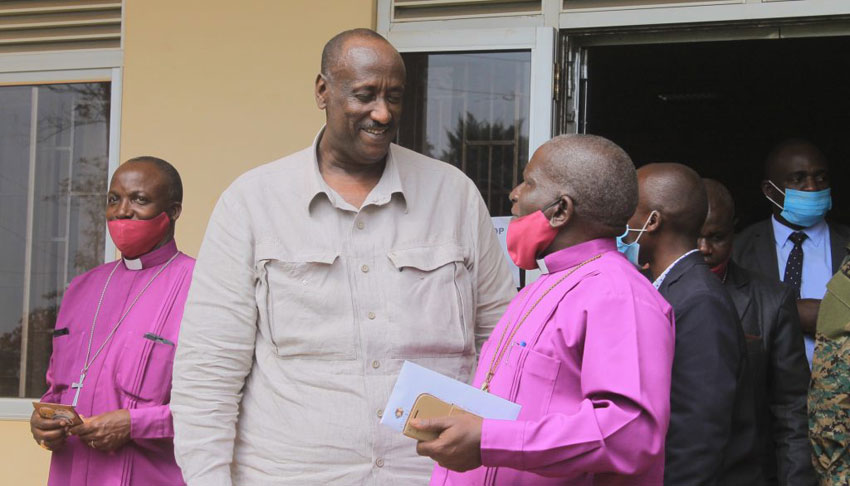 Gen Saleh after a meeting with House of Bishops on Wednesday