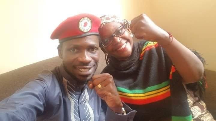 Bobi Wine and Stella Nyanzi