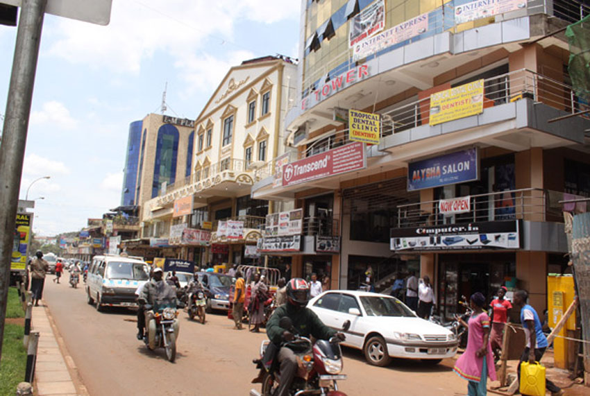 Kampala City arcades