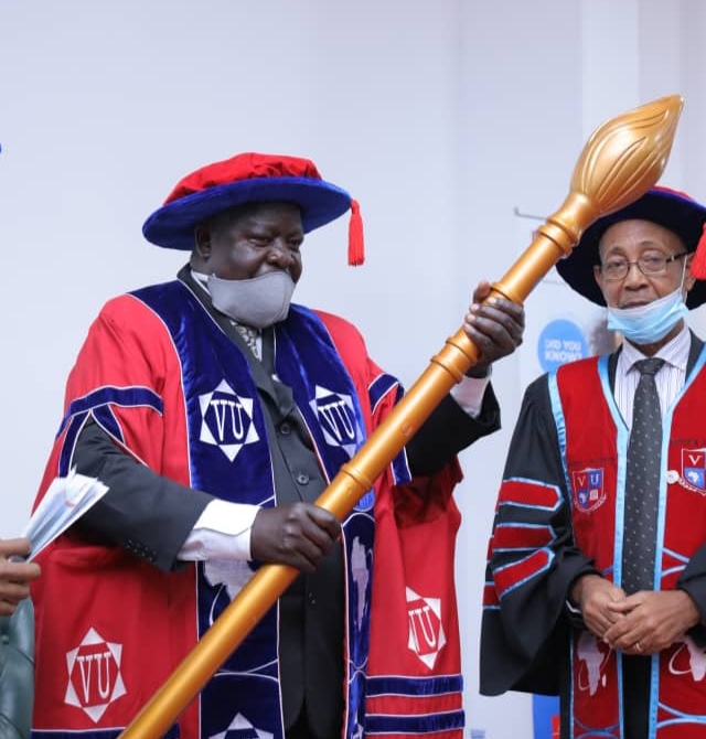 Prof John Opuda-Asibo installed as 3rd Chancellor of Victoria University