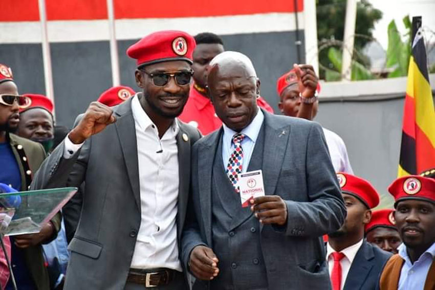 Bobi Wine and Basajjamivule