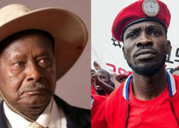 President Museveni and Bobi Wine