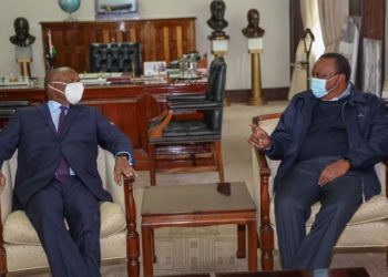 Kabaka Mutebi holding talks with Kenya President Uhuru Kenyatta
