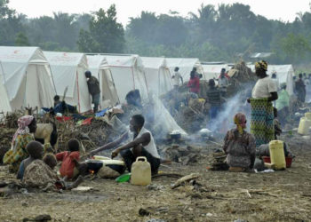 Kyangwali Refugee Settlement camp in Uganda