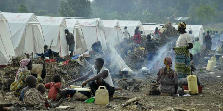 Kyangwali Refugee Settlement camp in Uganda