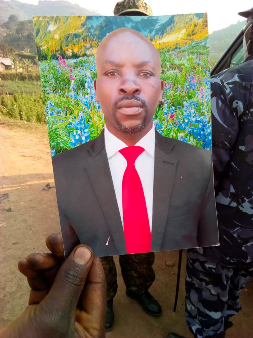 Suspect John Mugisha