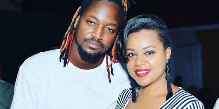 Bebe Cool's wife Zuena with her step son Allan