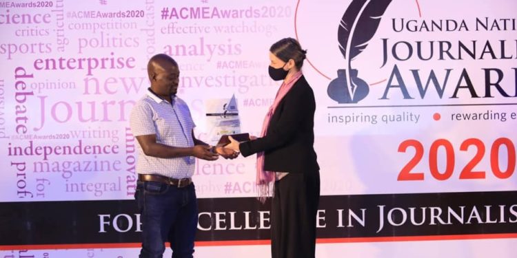 Winner- Data Journalism award- EDGAR RAYMOND BATTE of Daily Monitor for the story ‘Birding can rake in more money than mountain gorillas’