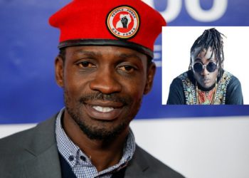 Bobi Wine and Ziza Bafana