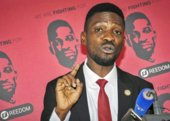 NUP leader Bobi Wine