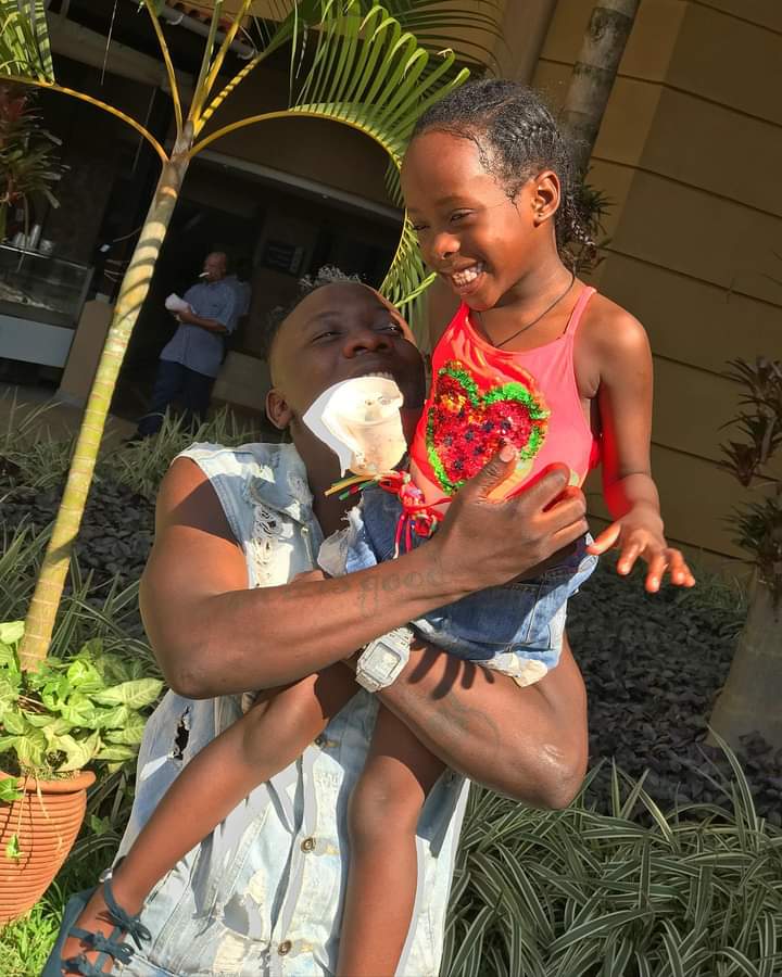 Geosteady and his daughter Sorayah