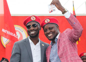 Bobi Wine and Dr Hilderman