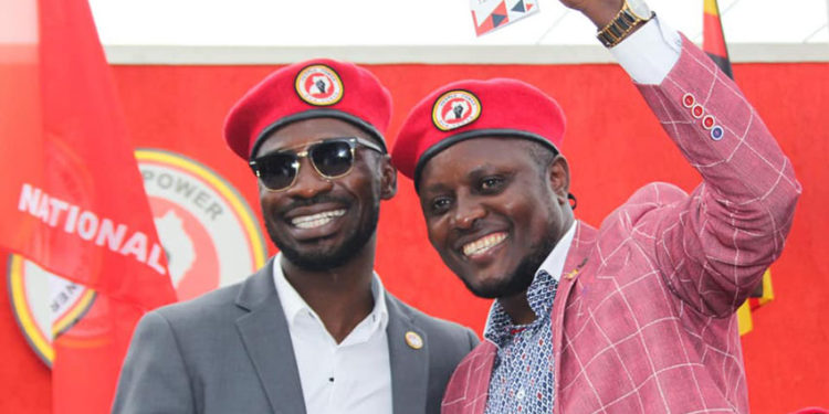 Bobi Wine and Dr Hilderman