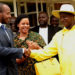 King Oyo, Queen Mother Best Kemigisa and President Museveni