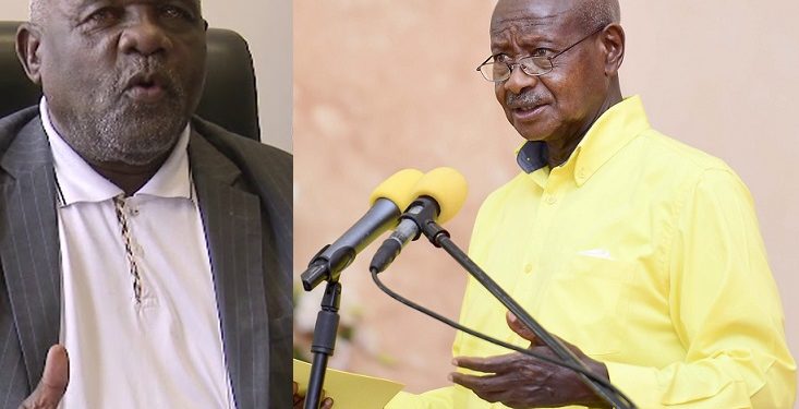 Abdul Nadduli and President Museveni