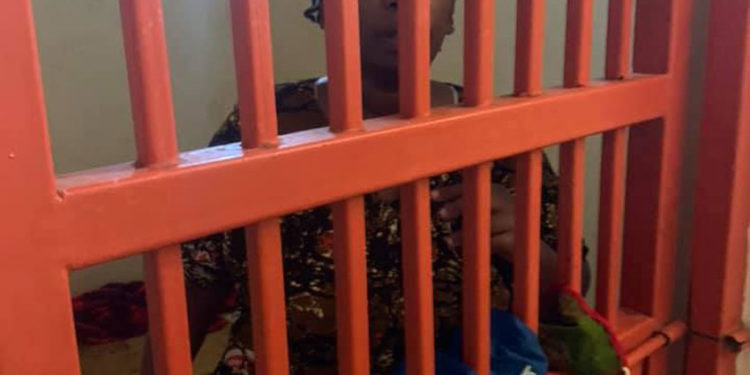 Stella Nyanzi in Police Cells